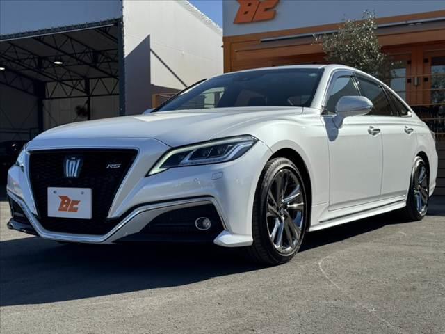 クラウンハイブリッド RSアドバンス 禁煙 車検整備付 純正12型ナビ セーフティセンス 全方位カメラ BSM 横滑り防止 Dインナーミラー メモリーシート シートヒーター シートクーラー ハンドルヒーター USB 純正18インチAW(10枚目)