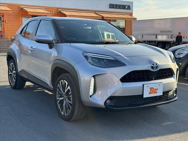 ヤリスクロス ハイブリッドZ 禁煙 中期 車検整備付 純正8型ナビ 全周囲カメ BT ETC ACC シートヒーター ホールド 横滑り防止 Pスタート ステリモ ACC LEDヘッド Aライト Aハイビーム 純正18インチAW(8枚目)