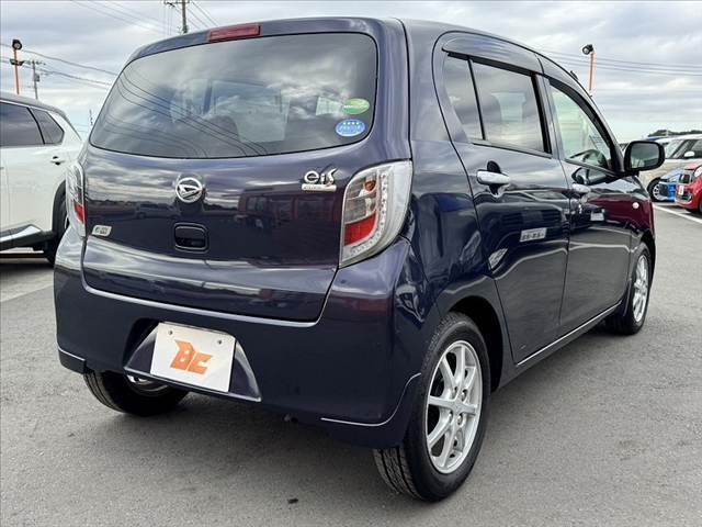 ミライース X 禁煙 後期 純正オーディオ リモコンキー Sアラーム パワードアロック ドラレコ ETC 電格ミラー バニティミラー レベライザー Aストップ Rヘッドレスト ISOFIX 純正14インチAW(15枚目)