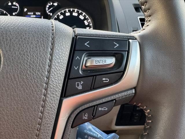 ランドクルーザープラド TX Lパッケージ マットブラックエディション 禁煙 後期 セーフティセンス ムーンルーフ 純正9型ナビ BT ETC 全周囲カメラ BSM シートヒーター/ベンチレーション パワーシート ルーフレール Aライト Aハイビーム 純正18インチAW(27枚目)