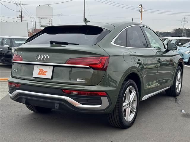 Ｑ５スポーツバック ４０ＴＤＩクワトロ　Ｓライン　禁煙　車検整備付　パノラマサンルーフ　ＳラインプラスＰＫＧ　コンフォートＰＫＧ　マトリクスＬＥＤヘッド　アダプティブクルーズ　アクティブレーンアシスト　Ｆ／Ｒシートヒーター　ＭＭＩナビ　純１９ＡＷ（15枚目）