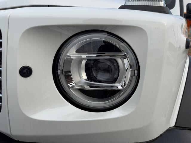 Gクラス G400d AMGライン ラグジュアリーPKG レーダーセーフティPKG 12.3インチナビ 全周囲モニター ブラックレザーシート 革巻きステア ACC パドルシフト LEDヘッド ETC スマートキー 背面タイヤ 純正AW(34枚目)