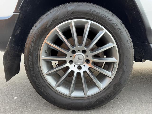 Gクラス G400d AMGライン ラグジュアリーPKG レーダーセーフティPKG 12.3インチナビ 全周囲モニター ブラックレザーシート 革巻きステア ACC パドルシフト LEDヘッド ETC スマートキー 背面タイヤ 純正AW(37枚目)