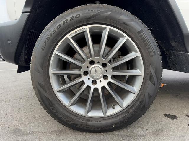 Gクラス G400d AMGライン ラグジュアリーPKG レーダーセーフティPKG 12.3インチナビ 全周囲モニター ブラックレザーシート 革巻きステア ACC パドルシフト LEDヘッド ETC スマートキー 背面タイヤ 純正AW(41枚目)