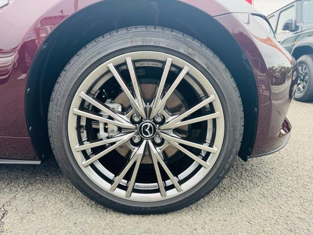 ロードスターRF 2025 VS 純正ホイール　未使用 MAZDA ND ROADSTER RF】RS vs VS グレードによるホイール色の