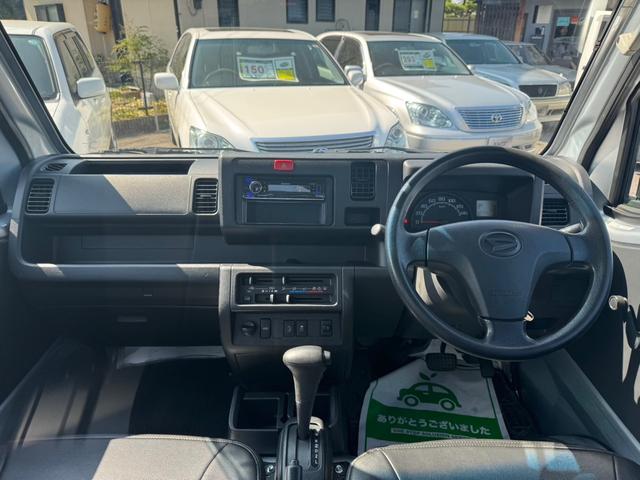 ハイゼットトラック スタンダードＳＡＩＩＩｔ　ＡＴ　４ＷＤ　シートカバー　社外ＡＷ　社外オーディオ（17枚目）
