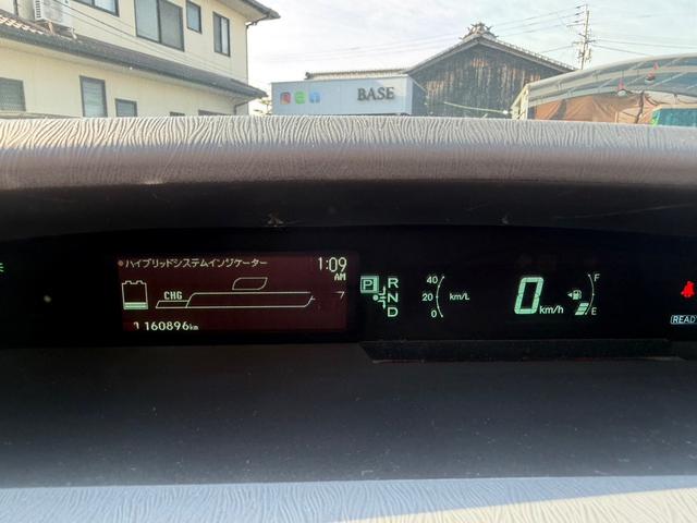 プリウス Sツーリングセレクション 社外ナビ バックカメラ ETC シートカバー(19枚目)