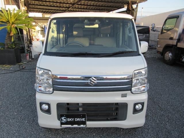 エブリイワゴン PZターボスペシャル 両側パワースライドドア フルセグナビ バックカメラ ETC オートステップ オートライト 衝突軽減 純正アルミ 純正マットバイザー スペアキー(2枚目)