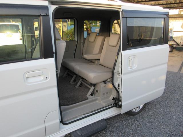 エブリイワゴン PZターボスペシャル 両側パワースライドドア フルセグナビ バックカメラ ETC オートステップ オートライト 衝突軽減 純正アルミ 純正マットバイザー スペアキー(22枚目)
