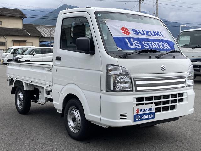 キャリイトラック KC AC・PS付 農繁 7型 趣味に農作業に、切替4WD♪ パートタイム4WD 農繁仕様 アオリ部と鳥居部の各フチにカバー付 荷台照明 FM・AMラジオ オートライト スズキセーフティーサポート ワンオーナ 衝突被害軽減S アイドリングストップ 横滑り防止機能(9枚目)
