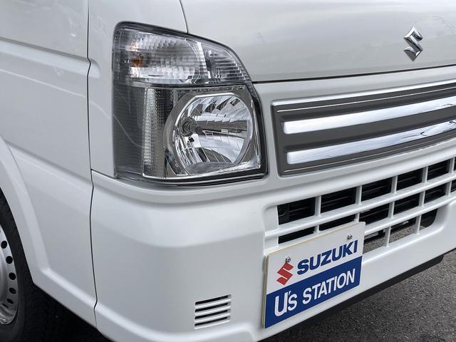 キャリイトラック KC AC・PS付 農繁 7型 趣味に農作業に、切替4WD♪ パートタイム4WD 農繁仕様 アオリ部と鳥居部の各フチにカバー付 荷台照明 FM・AMラジオ オートライト スズキセーフティーサポート ワンオーナ 衝突被害軽減S アイドリングストップ 横滑り防止機能(10枚目)