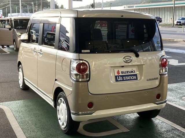 ムーヴキャンバス Ｘ－Ｌｔｄ　メイクアップ　ＳＡ２　大型ナビにカメラ♪　２ＷＤ　萌え度高め、かわいい内外装♪　後退時も安心、全方位モニタ付大型ナビ　ＥＴＣ　後席両側電動スライドドア　衝突軽減ブレーキ　オートライト　Ｂｌｕｅｔｏｏｔｈ　プッシュスタート　オートＡＣ　アイドリングＳ（5枚目）