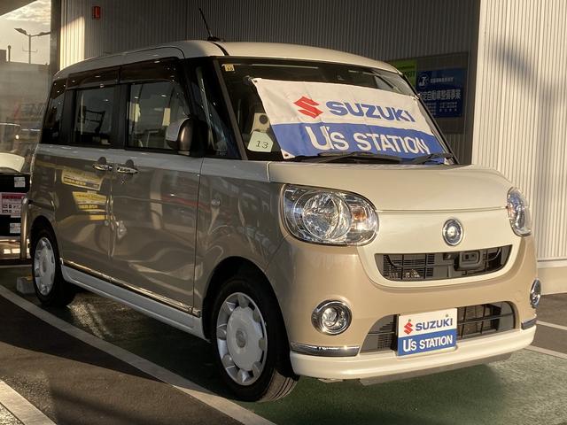 ムーヴキャンバス Ｘ－Ｌｔｄ　メイクアップ　ＳＡ２　大型ナビにカメラ♪　２ＷＤ　萌え度高め、かわいい内外装♪　後退時も安心、全方位モニタ付大型ナビ　ＥＴＣ　後席両側電動スライドドア　衝突軽減ブレーキ　オートライト　Ｂｌｕｅｔｏｏｔｈ　プッシュスタート　オートＡＣ　アイドリングＳ（10枚目）