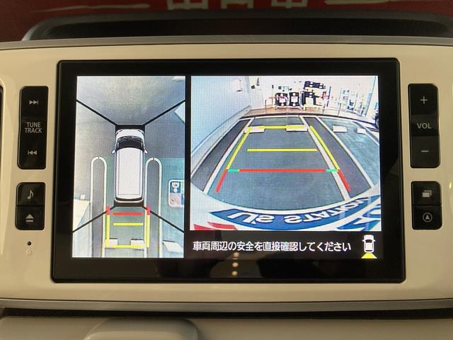 ムーヴキャンバス Ｘ－Ｌｔｄ　メイクアップ　ＳＡ２　大型ナビにカメラ♪　２ＷＤ　萌え度高め、かわいい内外装♪　後退時も安心、全方位モニタ付大型ナビ　ＥＴＣ　後席両側電動スライドドア　衝突軽減ブレーキ　オートライト　Ｂｌｕｅｔｏｏｔｈ　プッシュスタート　オートＡＣ　アイドリングＳ（19枚目）