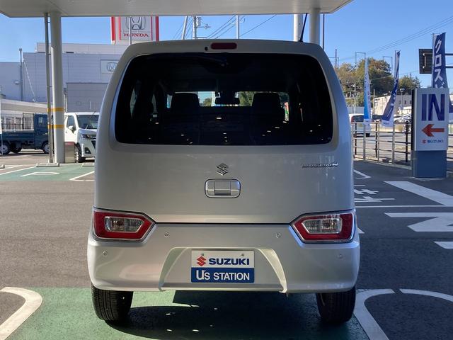 ワゴンＲ ＦＡ　２型　手入れがしやすいシルバーカラー♪　純正ラジオ＆ＣＤプレーヤー　ＥＴＣ車載器　衝突被害軽減システム　衝突安全ボディ　盗難防止システム　オートライト（6枚目）