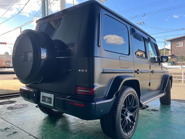 Ｇ６３　エディションマットブラック　ＡＭＧ４本出しマフラー　ディーラー２年延長保証(21枚目)