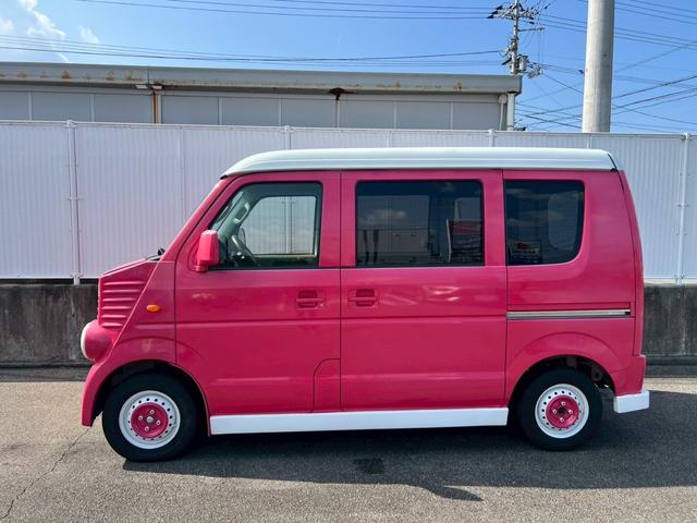 スクラム 8ナンバー 加工車 キッチンカー 軽自動車 フレンチバス仕様 2人乗り 事故歴無し! ETC レトロバス(9枚目)