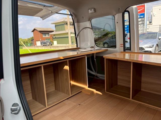 スクラム 8ナンバー 加工車 キッチンカー 軽自動車 フレンチバス仕様 2人乗り 事故歴無し! ETC レトロバス(34枚目)