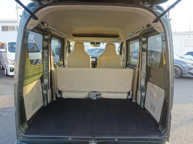 エブリイ ＰＣリミテッド　セーフティサポート装着車　ｐｌｕｓｌｉｎｅバンパー＆マフラー　リフトアップ　１２ＡＷ　ＧＩ★ＧＥＡＲルーフキャリア　ＨＤＤナビ　ワンセグＴＶ　ＥＴＣ　Ｂｒｏｓ．Ｃｌａｚｚｉｏ革調シートカバー（24枚目）
