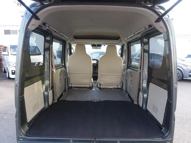 エブリイ ＰＣリミテッド　セーフティサポート装着車　ｐｌｕｓｌｉｎｅバンパー＆マフラー　リフトアップ　１２ＡＷ　ＧＩ★ＧＥＡＲルーフキャリア　ＨＤＤナビ　ワンセグＴＶ　ＥＴＣ　Ｂｒｏｓ．Ｃｌａｚｚｉｏ革調シートカバー（25枚目）