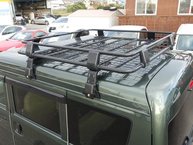 エブリイ ＰＣリミテッド　セーフティサポート装着車　ｐｌｕｓｌｉｎｅバンパー＆マフラー　リフトアップ　１２ＡＷ　ＧＩ★ＧＥＡＲルーフキャリア　ＨＤＤナビ　ワンセグＴＶ　ＥＴＣ　Ｂｒｏｓ．Ｃｌａｚｚｉｏ革調シートカバー（33枚目）