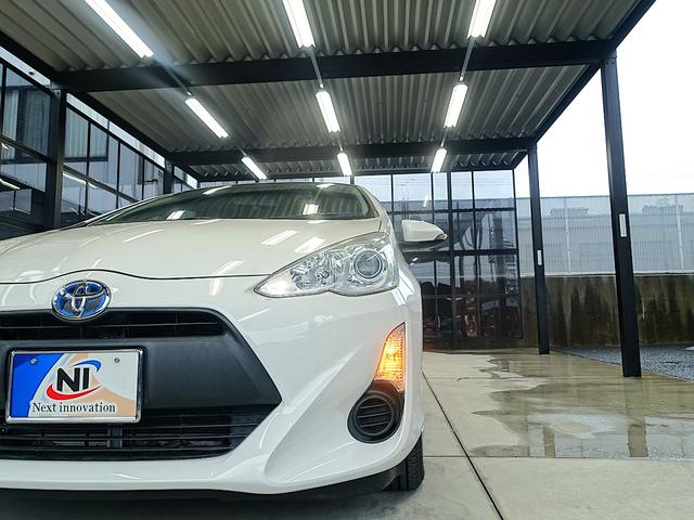 アクア L DUNLOPエナセーブタイヤ・純正ナビ・NSCP-W64・CD/SD再生・AUX・Bluetoothオーディオ・AM/FMラジオ・ビルトインETC・前方録画ドライブレコーダー・ドアバイザ・スペアタイヤ(39枚目)