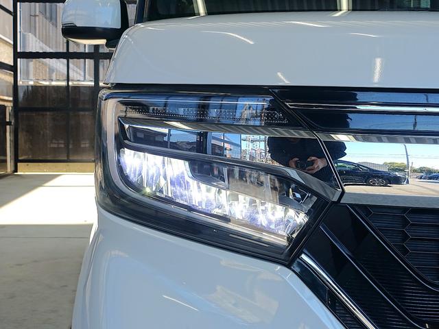 Ｎ－ＢＯＸカスタム Ｇ・Ｌターボホンダセンシング　新品１６ＡＷ・新品タイヤ・ハーフレザー・ＬＥＤフォグ・ＬＥＤヘッドランプ・両側パワースライドドア・純正８型ナビ・ブルートゥース・フルセグＴＶ・ＥＴＣ・ドライブレコーダー・パドルシフト・リアサンシェード（45枚目）