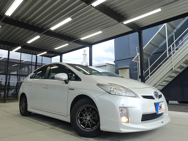 プリウス S モデリスタフルエアロ・RAYS-CE28-ECO軽量ホイール・シャークアンテナ・アルパインナビ・フルセグTV・ブルートゥースハンズフリー通話機能・バックカメラ・ETC・クリアランスソナー・ドアバイザー(11枚目)