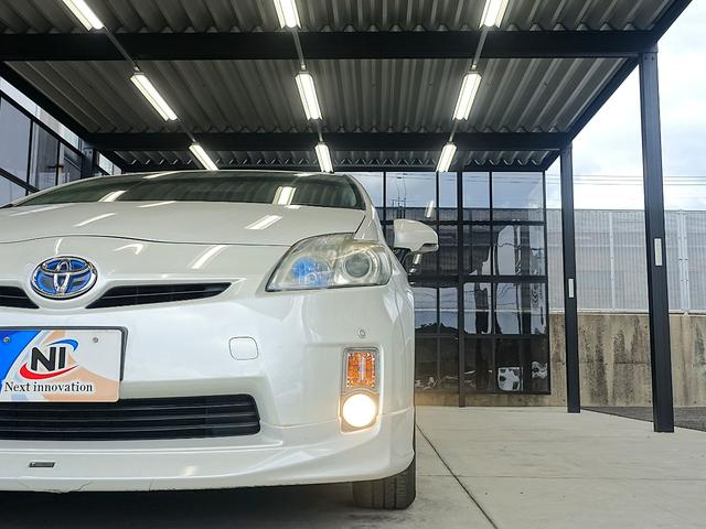 プリウス S モデリスタフルエアロ・RAYS-CE28-ECO軽量ホイール・シャークアンテナ・アルパインナビ・フルセグTV・ブルートゥースハンズフリー通話機能・バックカメラ・ETC・クリアランスソナー・ドアバイザー(40枚目)