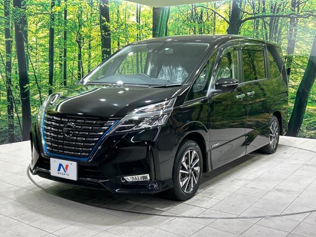 セレナ ｅ－パワー　ハイウェイスターＶ　禁煙車　純正９インチナビ　両側電動ドア　全周囲カメラ　インテリジェントエマージェンシーブレーキ　車線逸脱警報　Ｂｌｕｅｔｏｏｔｈ　ＥＴＣ　クルーズコントロール　ドラレコ　ＬＥＤヘッドライト（27枚目）