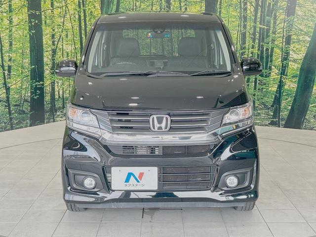 Ｎ－ＷＧＮカスタム Ｇ・Ａパッケージ　禁煙車　純正ＳＤナビ　バックカメラ　衝突被害軽減システム　ハーフレザーシート　スマートキー　ＨＩＤヘッド　ＥＴＣ　クルコン　オートライト　純正１４インチアルミ　Ｂｌｕｅｔｏｏｔｈ（14枚目）
