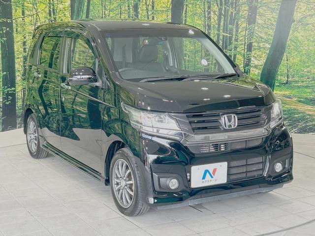 Ｎ－ＷＧＮカスタム Ｇ・Ａパッケージ　禁煙車　純正ＳＤナビ　バックカメラ　衝突被害軽減システム　ハーフレザーシート　スマートキー　ＨＩＤヘッド　ＥＴＣ　クルコン　オートライト　純正１４インチアルミ　Ｂｌｕｅｔｏｏｔｈ（16枚目）