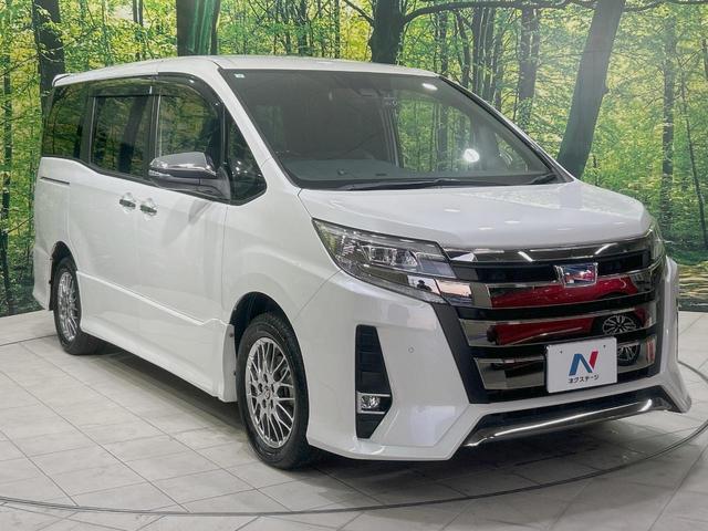 ノア ハイブリッドＳｉ　ダブルバイビーＩＩＩ　禁煙車　純正９インチナビ　後席モニター　セーフティセンス　両側パワースライドドア　クルコン　バックカメラ　ＥＴＣ２．０　ドラレコ　デュアルエアコン　ＬＥＤヘッドライト　１６インチアルミホイール（17枚目）
