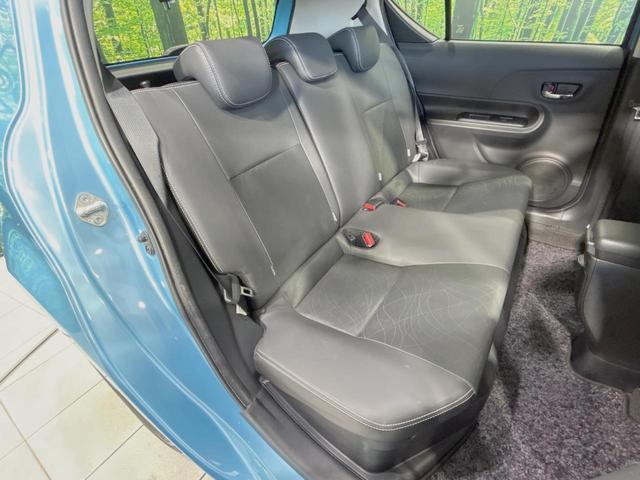 アクア Gブラックソフトレザーセレクション 純正SDナビ バックカメラ 禁煙車 スマートキー LEDヘッド ETC オートライト オートエアコン 純正15インチアルミ Bluetooth CD DVD再生 フルセグ(9枚目)