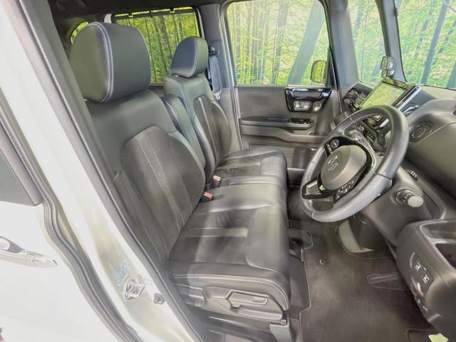 Ｎ－ＢＯＸカスタム Ｌターボ　両側電動スライドドア　ＳＤナビ　バックカメラ　ホンダセンシング　レーダークルーズ　禁煙車　ドラレコ　コーナーセンサー　スマートキー　ＬＥＤヘッド　ビルトインＥＴＣ　オートハイビーム　車線逸脱警報（8枚目）