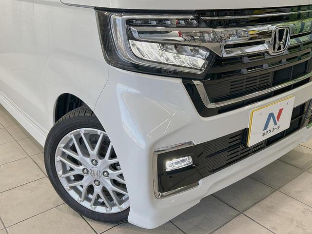 Ｎ－ＢＯＸカスタム Ｌターボ　両側電動スライドドア　ＳＤナビ　バックカメラ　ホンダセンシング　レーダークルーズ　禁煙車　ドラレコ　コーナーセンサー　スマートキー　ＬＥＤヘッド　ビルトインＥＴＣ　オートハイビーム　車線逸脱警報（12枚目）