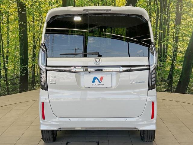 Ｎ－ＢＯＸカスタム Ｌターボ　両側電動スライドドア　ＳＤナビ　バックカメラ　ホンダセンシング　レーダークルーズ　禁煙車　ドラレコ　コーナーセンサー　スマートキー　ＬＥＤヘッド　ビルトインＥＴＣ　オートハイビーム　車線逸脱警報（15枚目）