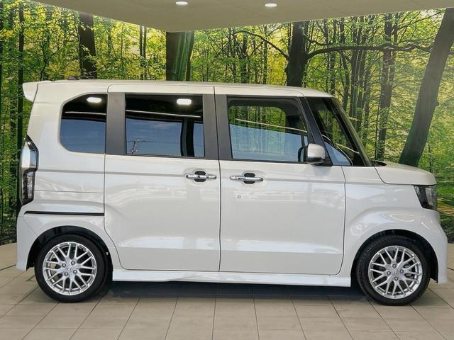 Ｎ－ＢＯＸカスタム Ｌターボ　両側電動スライドドア　ＳＤナビ　バックカメラ　ホンダセンシング　レーダークルーズ　禁煙車　ドラレコ　コーナーセンサー　スマートキー　ＬＥＤヘッド　ビルトインＥＴＣ　オートハイビーム　車線逸脱警報（55枚目）