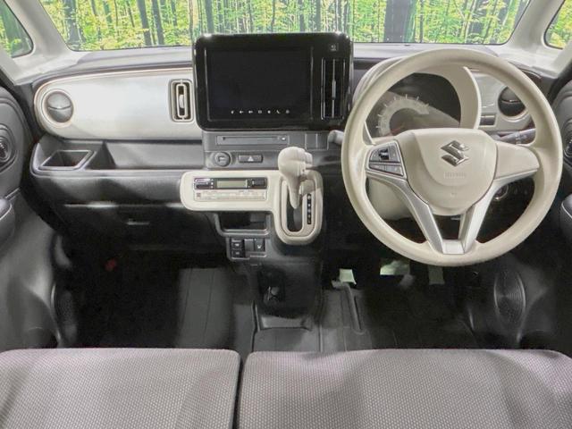 ワゴンRスマイル ハイブリッドS 2トーンルーフパッケージ装着車 両側電動ドア 全周囲カメラ 純正ナビ セーフティサポート 禁煙車 シートヒーター ドラレコ スマートキー ETC オートライト オートエアコン Bluetooth CD DVD再生 フルセグ(2枚目)