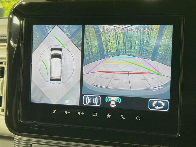 ワゴンRスマイル ハイブリッドS 2トーンルーフパッケージ装着車 両側電動ドア 全周囲カメラ 純正ナビ セーフティサポート 禁煙車 シートヒーター ドラレコ スマートキー ETC オートライト オートエアコン Bluetooth CD DVD再生 フルセグ(5枚目)