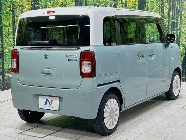 ワゴンRスマイル ハイブリッドS 2トーンルーフパッケージ装着車 両側電動ドア 全周囲カメラ 純正ナビ セーフティサポート 禁煙車 シートヒーター ドラレコ スマートキー ETC オートライト オートエアコン Bluetooth CD DVD再生 フルセグ(17枚目)