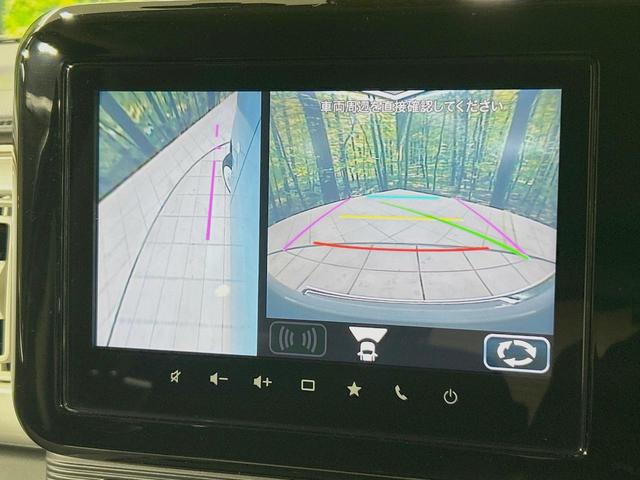 ワゴンRスマイル ハイブリッドS 2トーンルーフパッケージ装着車 両側電動ドア 全周囲カメラ 純正ナビ セーフティサポート 禁煙車 シートヒーター ドラレコ スマートキー ETC オートライト オートエアコン Bluetooth CD DVD再生 フルセグ(27枚目)