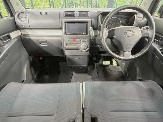 ムーヴコンテ カスタム G 4WD SDナビ 禁煙車 スマートキー HIDヘッド オートエアコン 純正14インチアルミ Bluetooth CD DVD再生 フルセグ(2枚目)