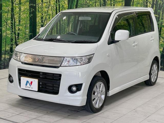 ワゴンRスティングレー X 禁煙車 スマートキー HIDヘッド フォグランプ オートエアコン 純正14インチアルミ CD 革巻きステアリング シートリフター バニティミラー 電動格納ミラー チルトステアリング イモビライザー(24枚目)