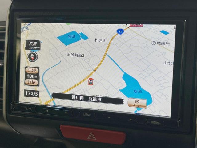 N-BOXカスタム G・ターボLパッケージ 両側電動ドア SDナビ バックカメラ 禁煙車 ハーフレザーシート スマートキー HIDヘッド ETC クルコン オートライト オートエアコン Bluetooth CD DVD再生 フルセグ(28枚目)