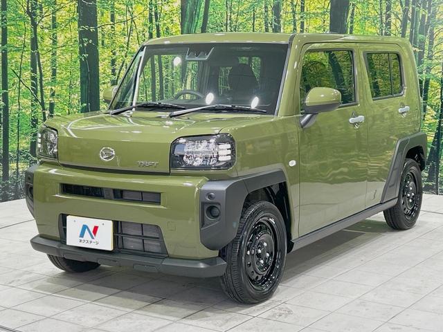 タフト X ガラスルーフ 衝突被害軽減システム 禁煙車 コーナーセンサー スマートキー LEDヘッドライト オートハイビーム オートライト オートエアコン CD ステアリングスイッチ(34枚目)