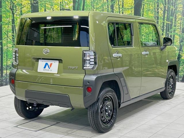 タフト X ガラスルーフ 衝突被害軽減システム 禁煙車 コーナーセンサー スマートキー LEDヘッドライト オートハイビーム オートライト オートエアコン CD ステアリングスイッチ(35枚目)