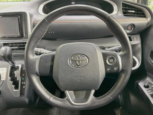 シエンタ Ｇ　両側電動スライドドア　ＳＤナビ　禁煙車　スマートキー　ビルトインＥＴＣ　オートエアコン　ＣＤ　ＤＶＤ再生　フルセグ　純正革巻きステアリング　オートエアコン　電動格納ミラー（12枚目）