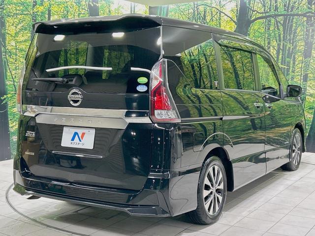 セレナ ハイウェイスター　ＶセレクションＩＩ　両側電動ドア　カロッツェリア１０型ナビ　後席モニター　プロパイロット　全周囲カメラ　レーダークルーズ　禁煙車　デジタルインナーミラー　ドラレコ　コーナーセンサー　スマートキー　ＨＩＤヘッド（18枚目）