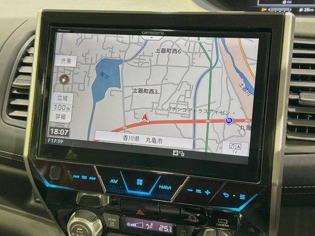 セレナ ハイウェイスター　ＶセレクションＩＩ　両側電動ドア　カロッツェリア１０型ナビ　後席モニター　プロパイロット　全周囲カメラ　レーダークルーズ　禁煙車　デジタルインナーミラー　ドラレコ　コーナーセンサー　スマートキー　ＨＩＤヘッド（28枚目）